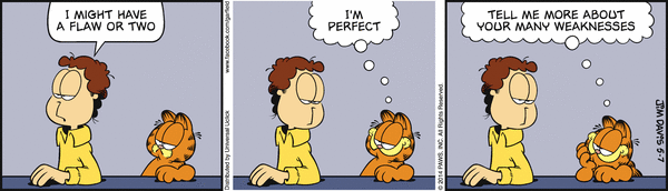 Komiksy garfield - komiks z dnia 07/05/2014