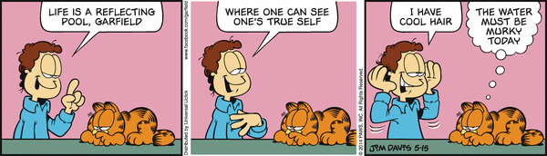 Komiksy garfield - komiks z dnia 15/05/2014