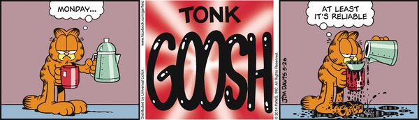 Komiksy garfield - komiks z dnia 26/05/2014