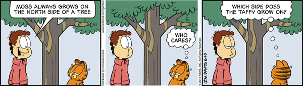 Komiksy garfield - komiks z dnia 10/06/2014