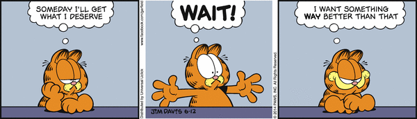 Komiksy garfield - komiks z dnia 12/06/2014