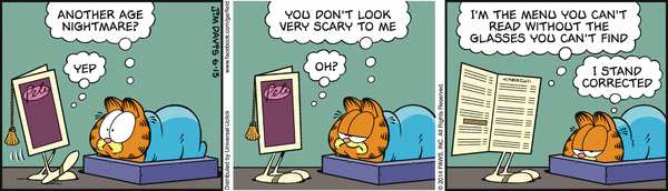 Komiksy garfield - komiks z dnia 13/06/2014