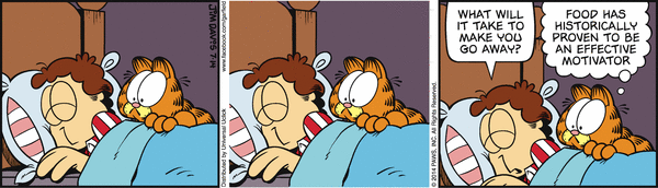 Komiksy garfield - komiks z dnia 14/07/2014