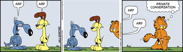 Komiksy garfield - komiks z dnia 30/07/2014