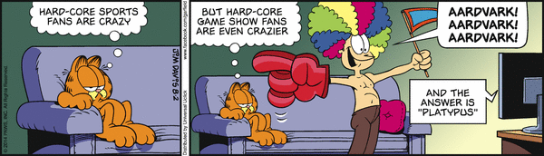 Komiksy garfield - komiks z dnia 02/08/2014