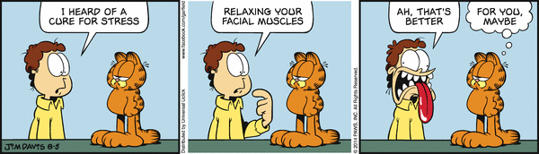 Komiksy garfield - komiks z dnia 05/08/2014