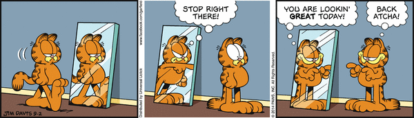 Komiksy garfield - komiks z dnia 02/09/2014