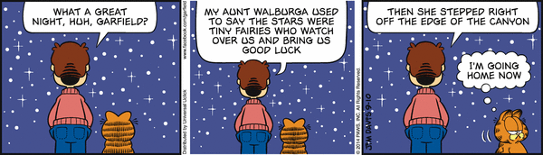 Komiksy garfield - komiks z dnia 10/09/2014