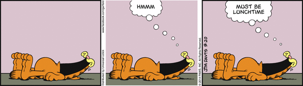 Komiksy garfield - komiks z dnia 20/09/2014