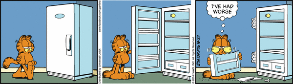 Komiksy garfield - komiks z dnia 27/09/2014