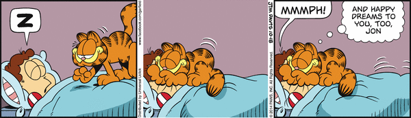 Komiksy garfield - komiks z dnia 18/10/2014