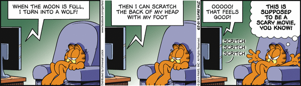 Komiksy garfield - komiks z dnia 29/10/2014