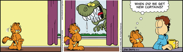 Komiksy garfield - komiks z dnia 01/11/2014