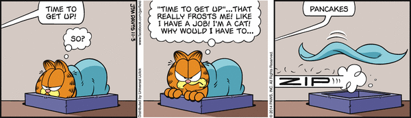 Komiksy garfield - komiks z dnia 03/11/2014