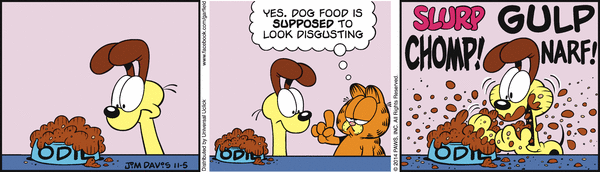 Komiksy garfield - komiks z dnia 05/11/2014