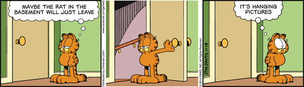 Komiksy garfield - komiks z dnia 19/11/2014