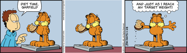 Komiksy garfield - komiks z dnia 28/11/2014