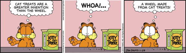 Komiksy garfield - komiks z dnia 29/11/2014