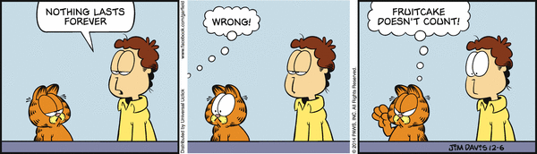 Komiksy garfield - komiks z dnia 06/12/2014