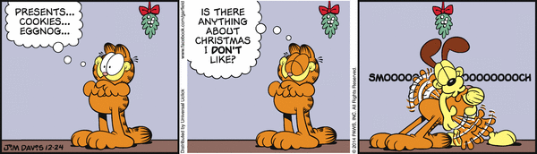 Komiksy garfield - komiks z dnia 24/12/2014