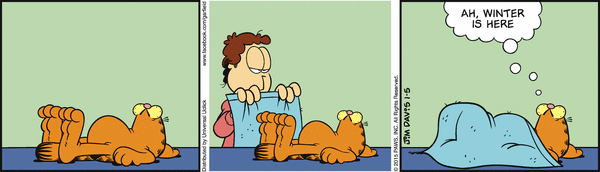 Komiksy garfield - komiks z dnia 05/01/2015