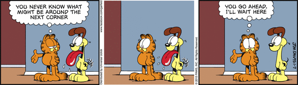 Komiksy garfield - komiks z dnia 07/01/2015