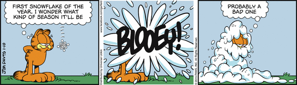 Komiksy garfield - komiks z dnia 10/01/2015