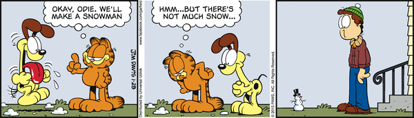 Komiksy garfield - komiks z dnia 28/01/2015