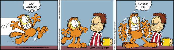 Komiksy garfield - komiks z dnia 30/01/2015