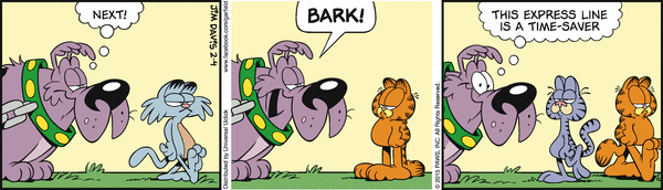 Komiksy garfield - komiks z dnia 04/02/2015