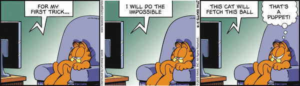 Komiksy garfield - komiks z dnia 06/02/2015