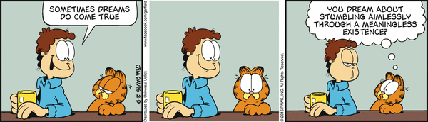 Komiksy garfield - komiks z dnia 09/02/2015
