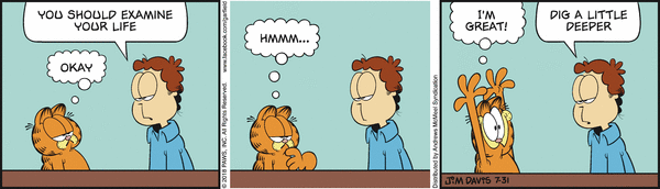 Komiksy garfield - komiks z dnia 31/07/2018