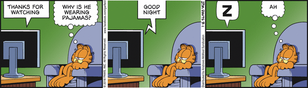 Komiksy garfield - komiks z dnia 01/09/2018