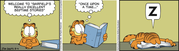 Komiksy garfield - komiks z dnia 04/09/2018