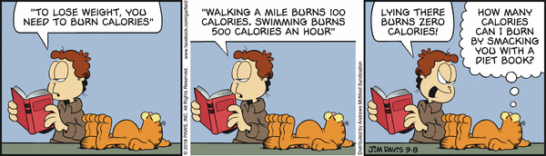 Komiksy garfield - komiks z dnia 08/09/2018