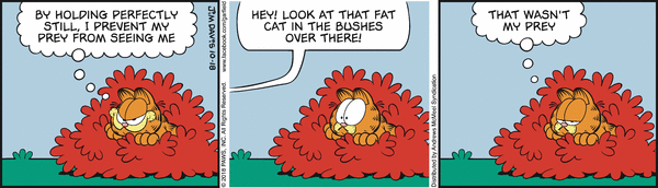 Komiksy garfield - komiks z dnia 18/10/2018