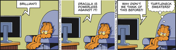 Komiksy garfield - komiks z dnia 26/10/2018