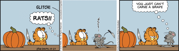 Komiksy garfield - komiks z dnia 27/10/2018