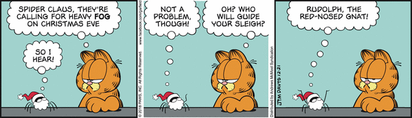 Komiksy garfield - komiks z dnia 21/12/2018