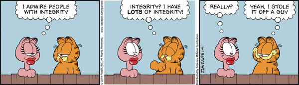 Komiksy garfield - komiks z dnia 04/01/2019