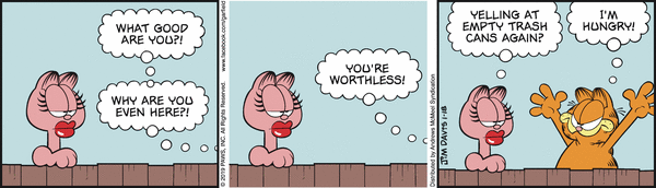 Komiksy garfield - komiks z dnia 18/01/2019