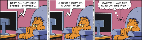 Komiksy garfield - komiks z dnia 27/02/2019