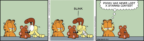 Komiksy garfield - komiks z dnia 02/03/2019