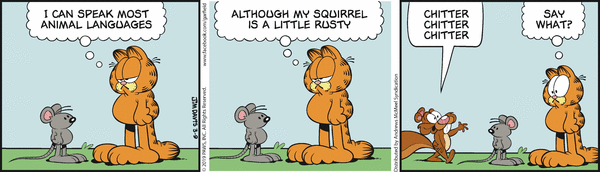 Komiksy garfield - komiks z dnia 09/03/2019