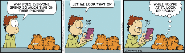 Komiksy garfield - komiks z dnia 12/03/2019