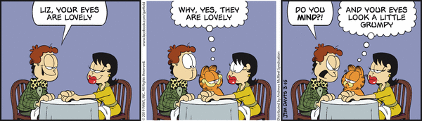 Komiksy garfield - komiks z dnia 15/03/2019