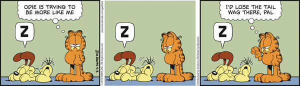 Komiksy garfield - komiks z dnia 03/04/2019