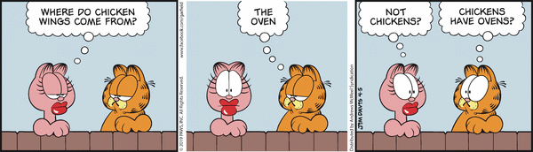 Komiksy garfield - komiks z dnia 05/04/2019