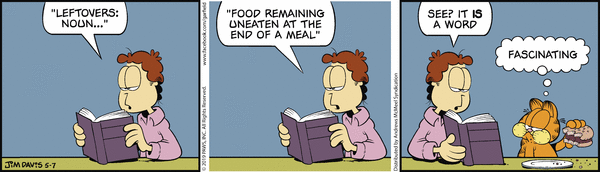 Komiksy garfield - komiks z dnia 07/05/2019